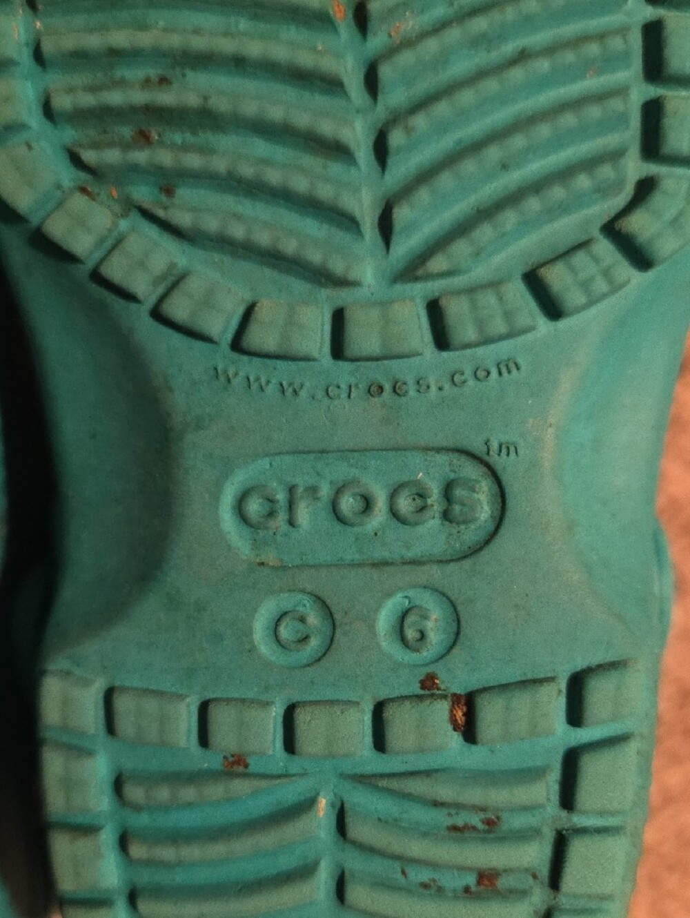 Kids Crocs Teal - Picture 2 of 2
